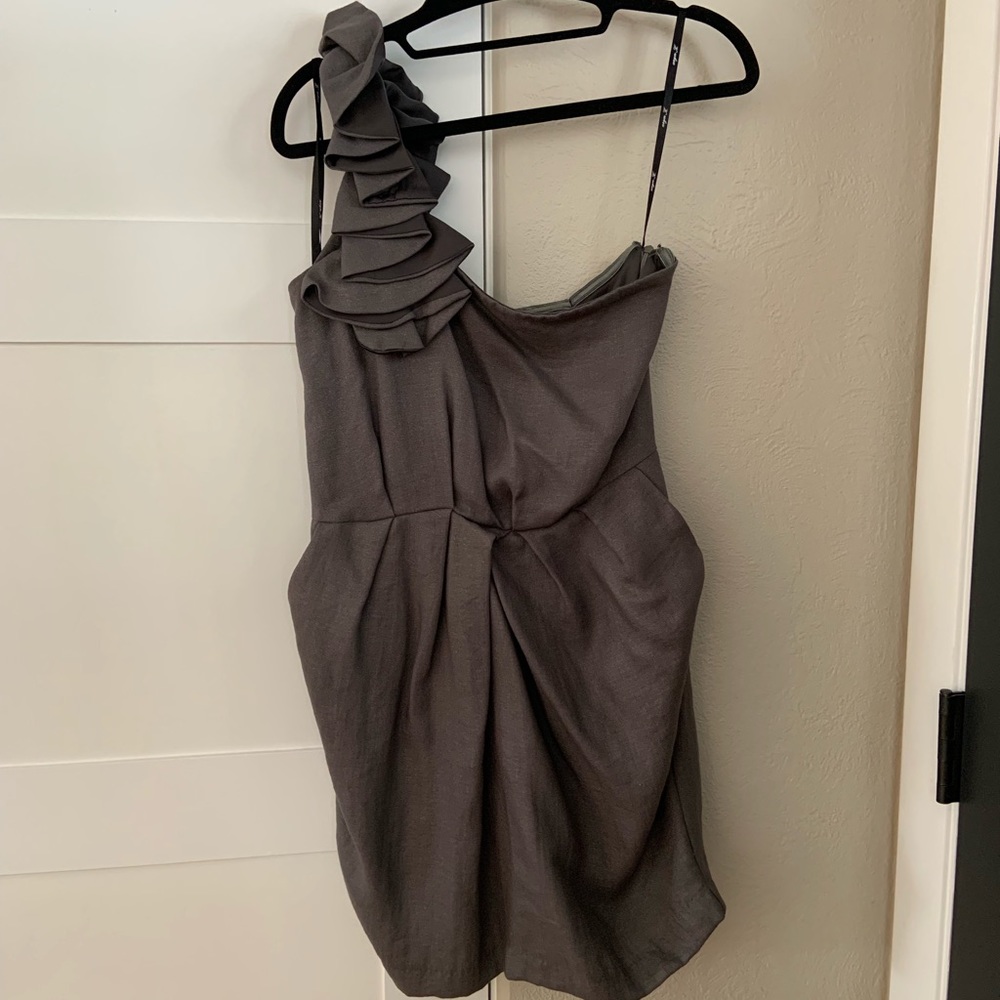 Aryn K. One Shoulder Dress- size medium.